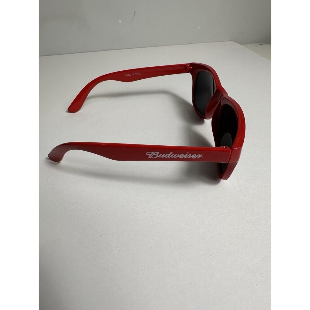 Budweiser Red Plastic Sunglasses